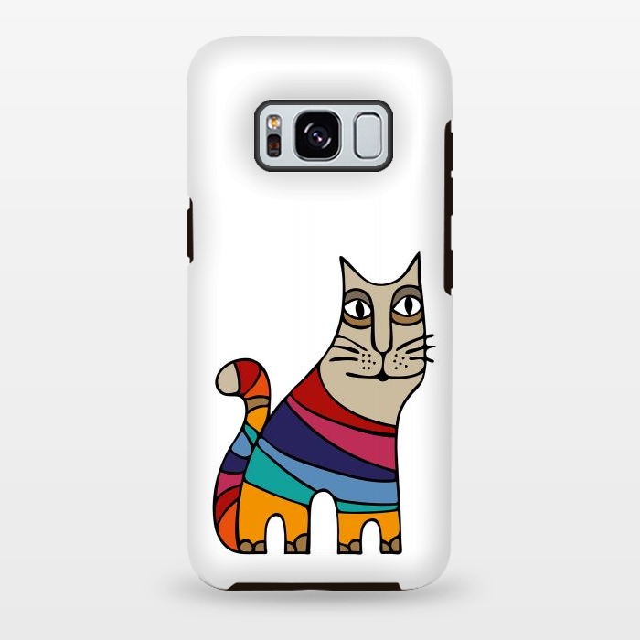Galaxy S8 plus StrongFit Magic Cat I by Majoih