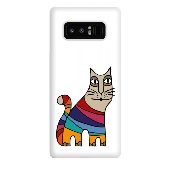 Galaxy Note 8 StrongFit Magic Cat I by Majoih