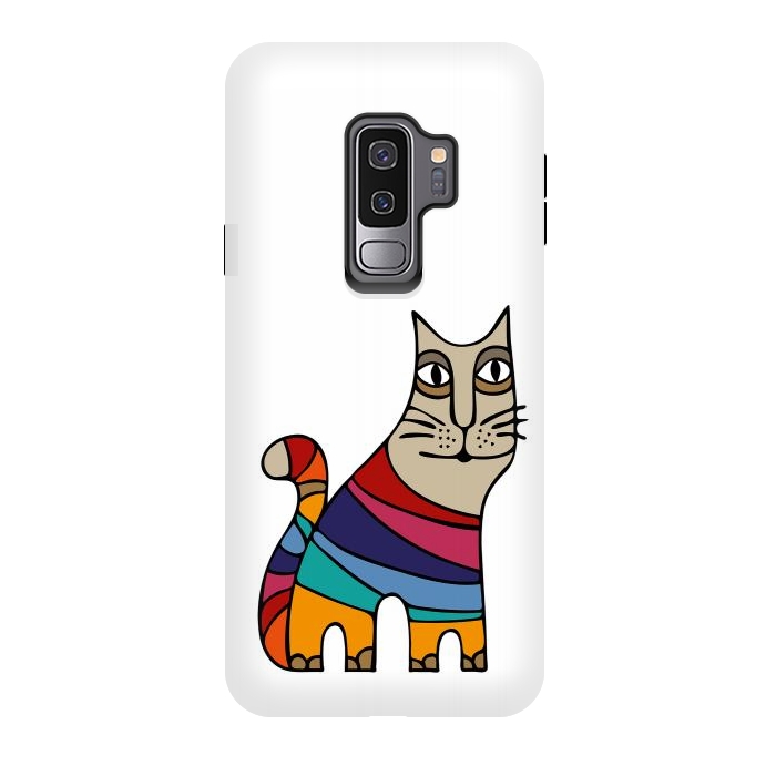 Galaxy S9 plus StrongFit Magic Cat I by Majoih