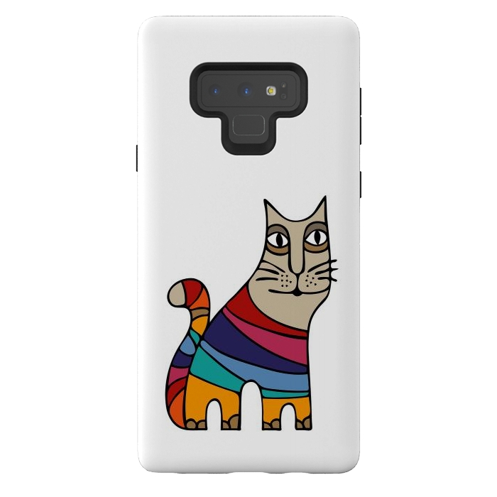 Galaxy Note 9 StrongFit Magic Cat I by Majoih