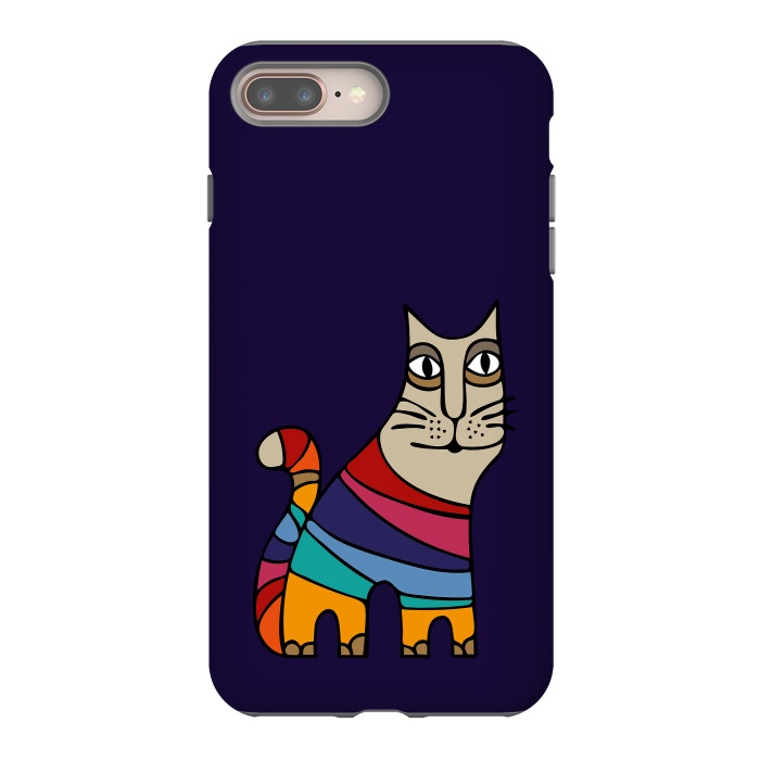 iPhone 7 plus StrongFit Magic Cat III by Majoih