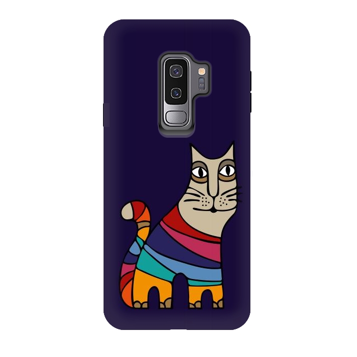Galaxy S9 plus StrongFit Magic Cat III by Majoih