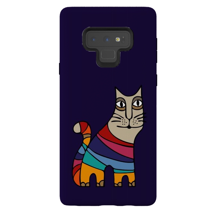 Galaxy Note 9 StrongFit Magic Cat III by Majoih