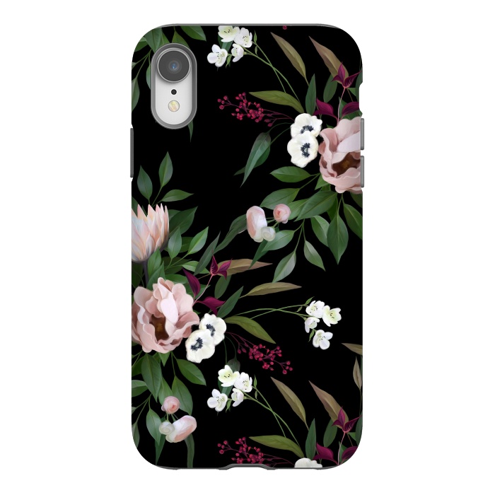 iPhone Xr StrongFit Bouquet With a Protea by Elzbieta Malyska