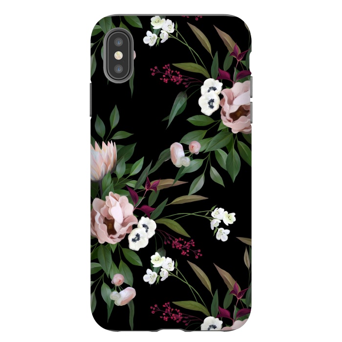 iPhone Xs Max StrongFit Bouquet With a Protea by Elzbieta Malyska