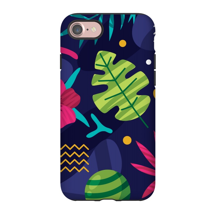 iPhone 7 StrongFit TROPICAL SUMMER PATTERN by MALLIKA