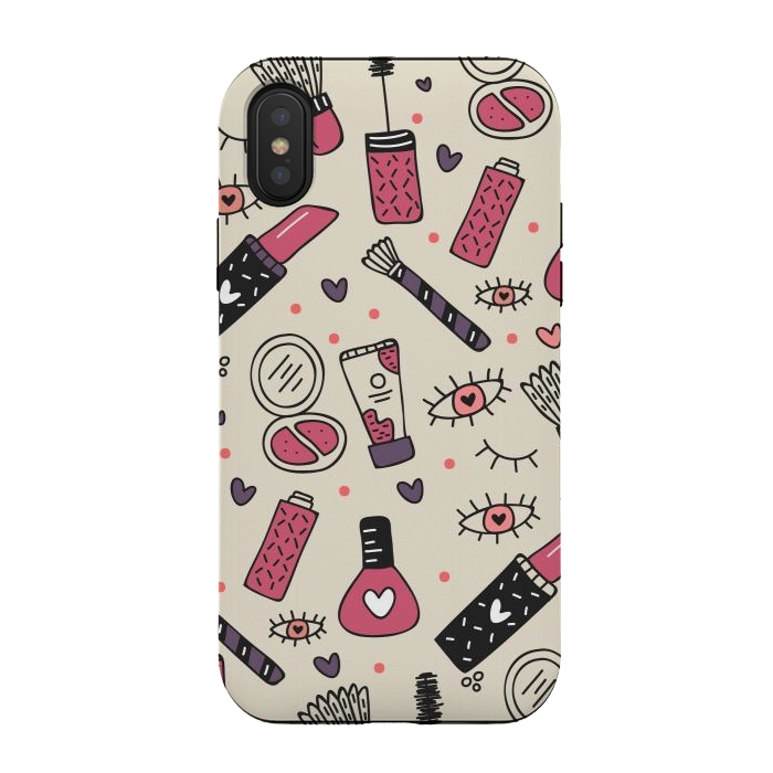 iPhone Xs / X StrongFit Fashionable Girls In Summer by ArtsCase