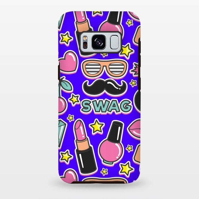 Galaxy S8 plus StrongFit Fashionable Pink Girls by ArtsCase