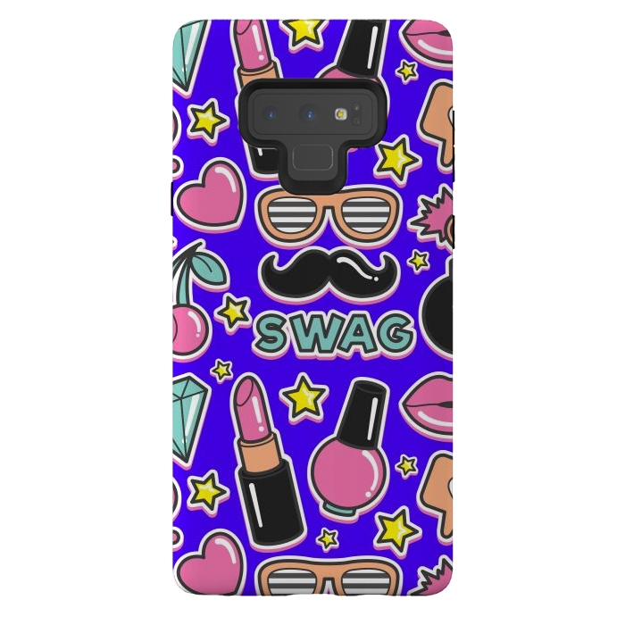 Galaxy Note 9 StrongFit Fashionable Pink Girls by ArtsCase