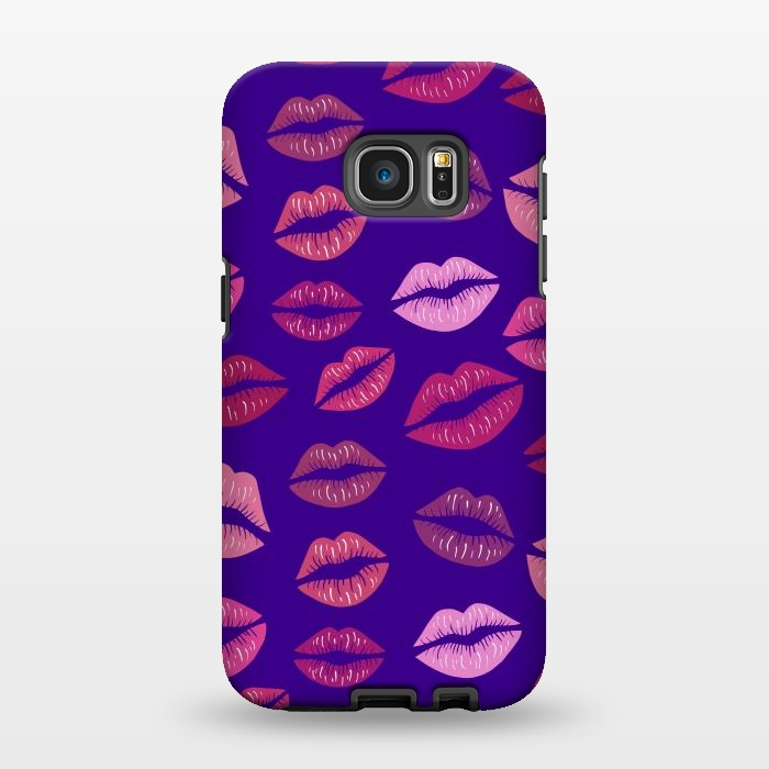 Galaxy S7 EDGE StrongFit Kisses To Color by ArtsCase