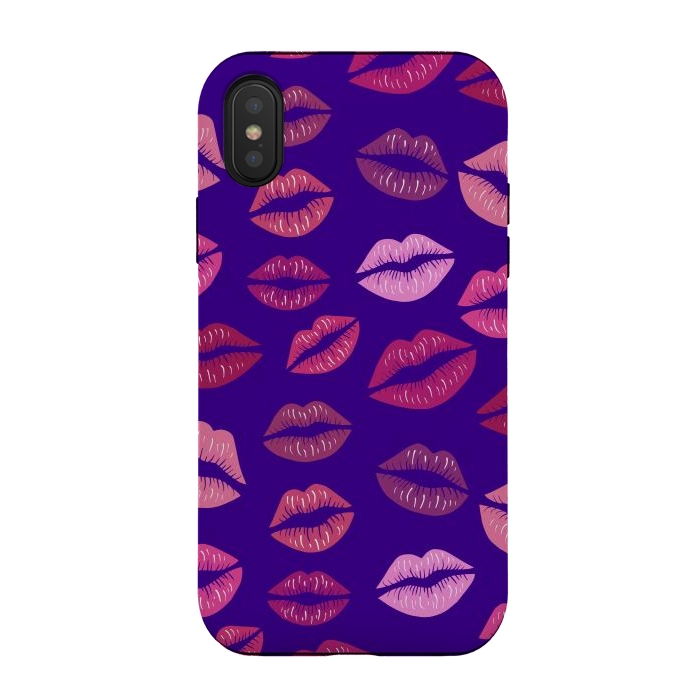 iPhone Xs / X StrongFit Kisses To Color by ArtsCase