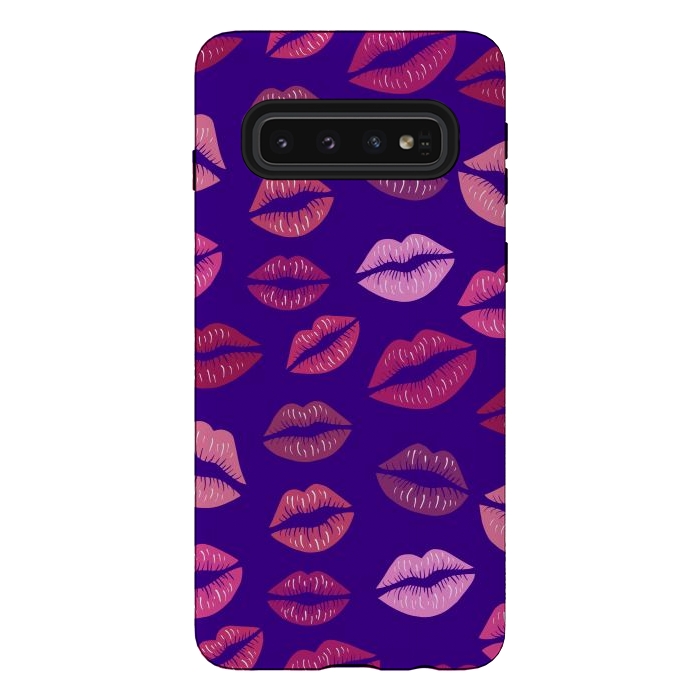 Galaxy S10 StrongFit Kisses To Color by ArtsCase