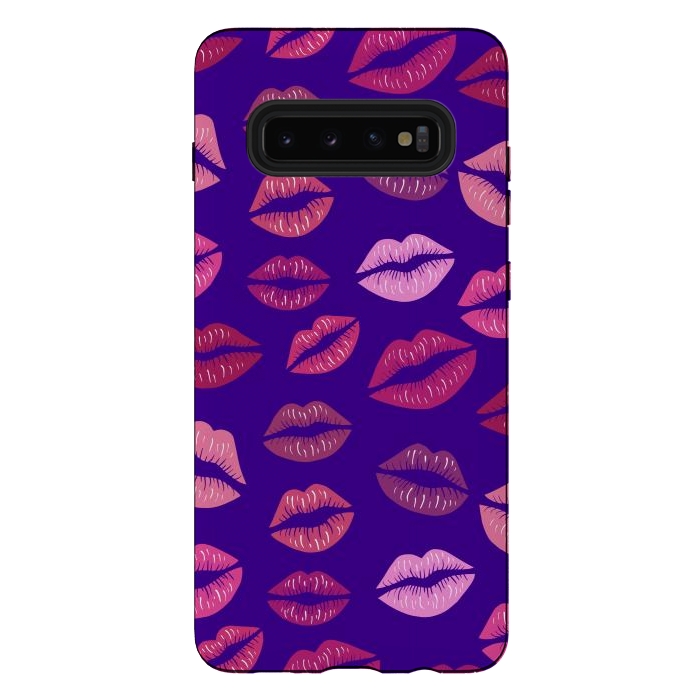 Galaxy S10 plus StrongFit Kisses To Color by ArtsCase