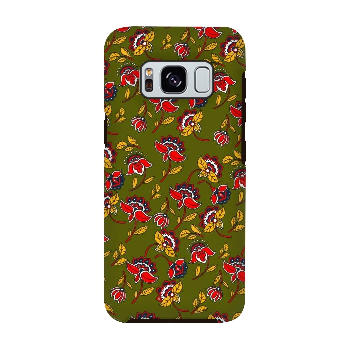 Galaxy S8 StrongFit Summer In Olive by ArtsCase