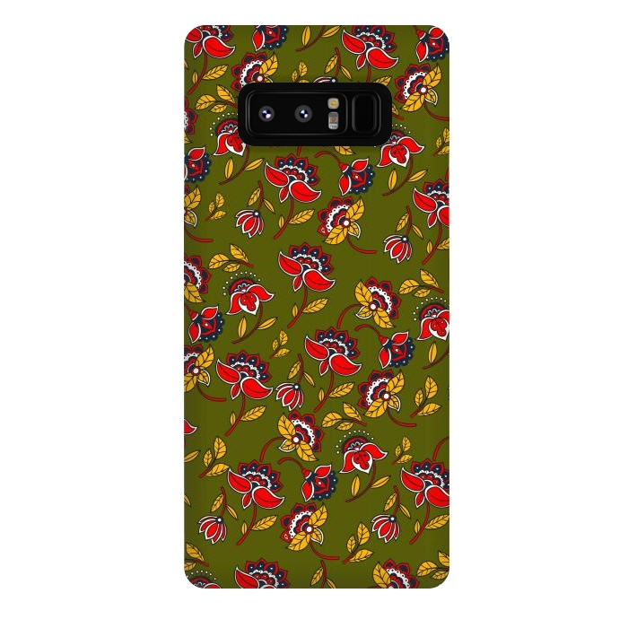 Galaxy Note 8 StrongFit Summer In Olive by ArtsCase