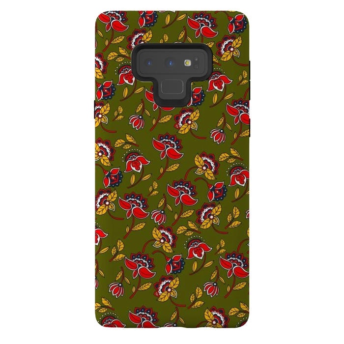 Galaxy Note 9 StrongFit Summer In Olive by ArtsCase