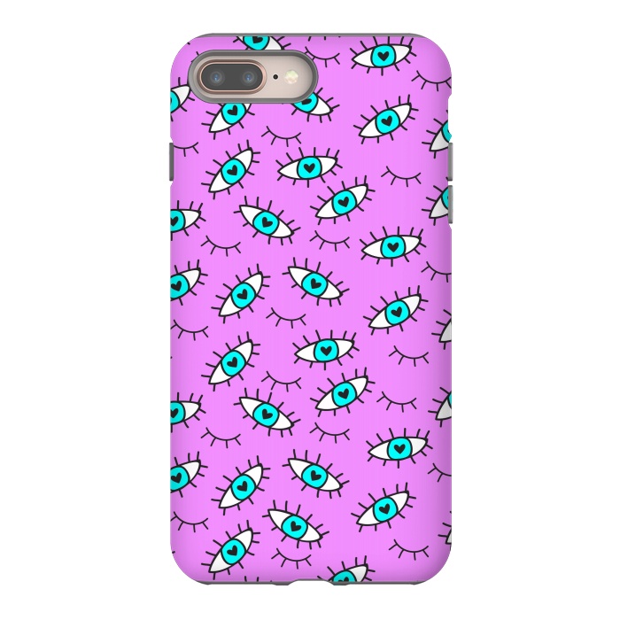 iPhone 7 plus StrongFit Wink In Pink by ArtsCase