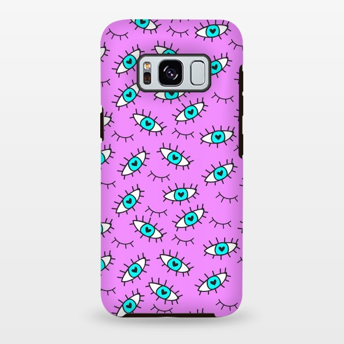 Galaxy S8 plus StrongFit Wink In Pink by ArtsCase
