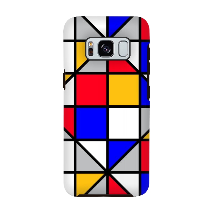 Galaxy S8 StrongFit colorful small squares by TMSarts