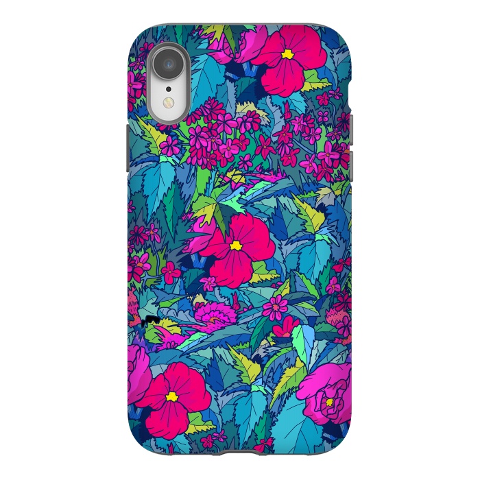 iPhone Xr StrongFit Summer flowers by Steve Wade (Swade)