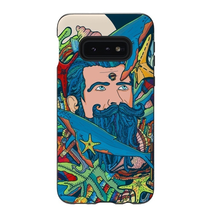 Galaxy S10e StrongFit The king of the sea by Steve Wade (Swade)