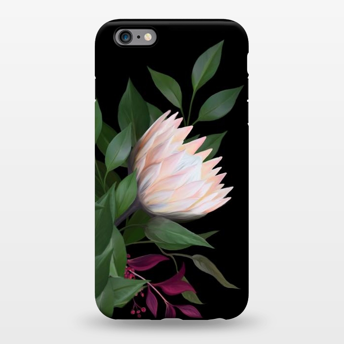 iPhone 6/6s plus StrongFit Painted Protea by Elzbieta Malyska
