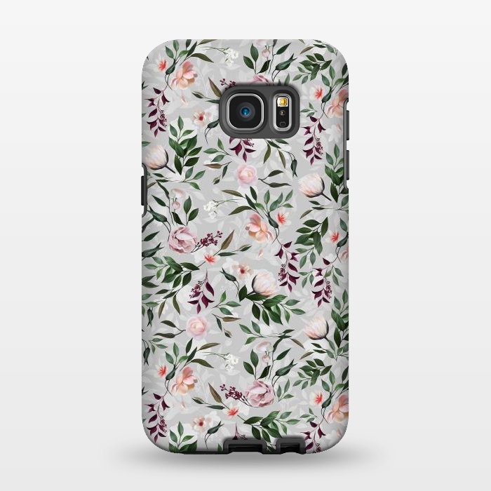 Galaxy S7 EDGE StrongFit Flower Power by Elzbieta Malyska