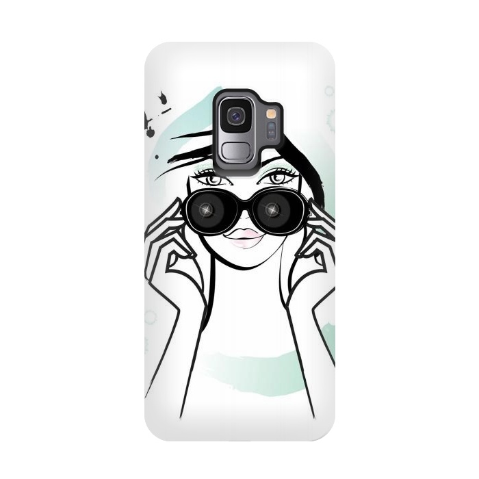 Galaxy S9 StrongFit Watching you by Martina