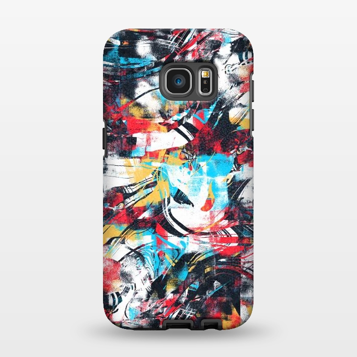 Galaxy S7 EDGE StrongFit Abstract Flow II by Art Design Works