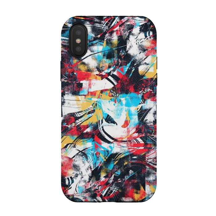 iPhone Xs / X StrongFit Abstract Flow II by Art Design Works