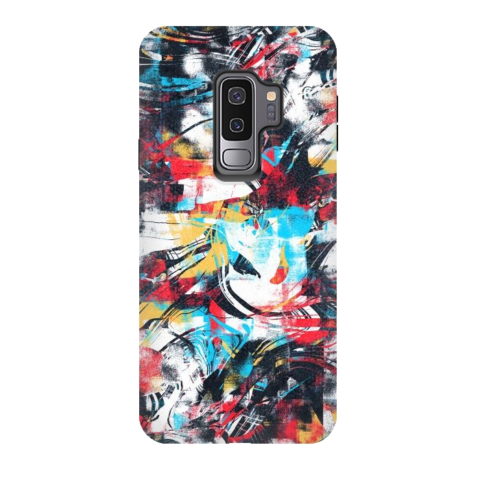 Galaxy S9 plus StrongFit Abstract Flow II by Art Design Works