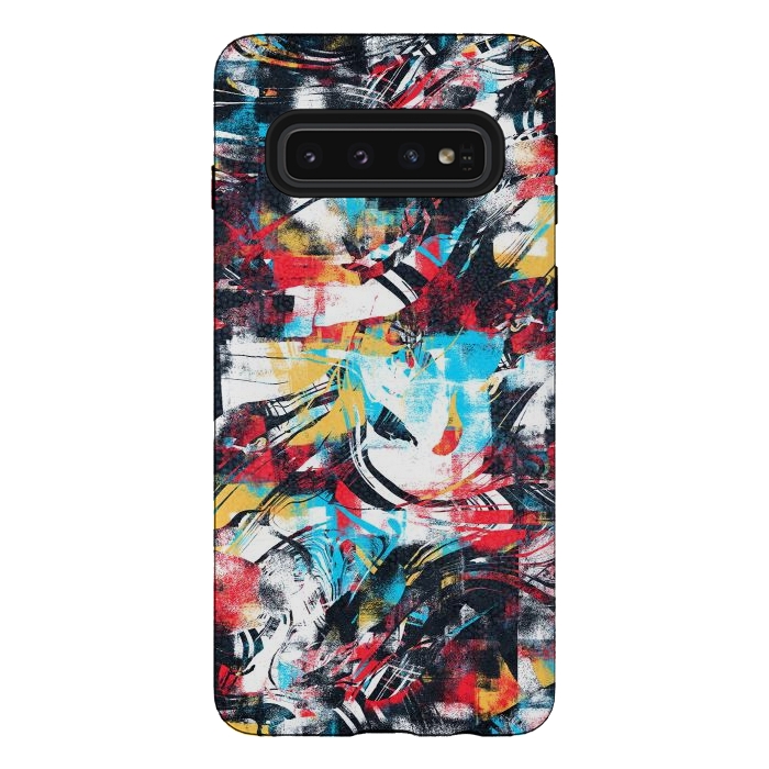 Galaxy S10 StrongFit Abstract Flow II by Art Design Works