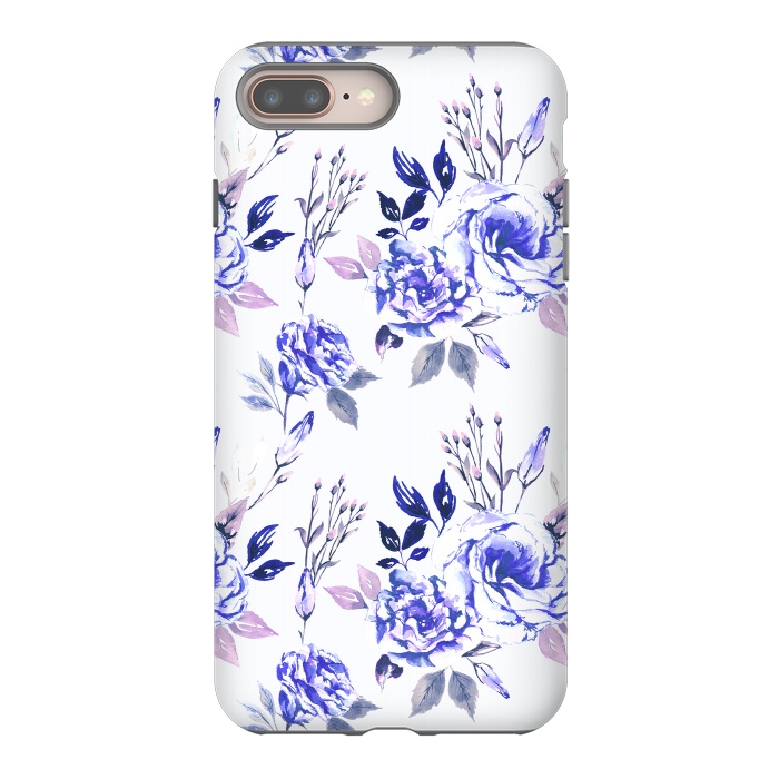 iPhone 7 plus StrongFit Blue Calm by Anis Illustration