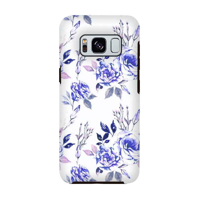 Galaxy S8 StrongFit Blue Calm by Anis Illustration
