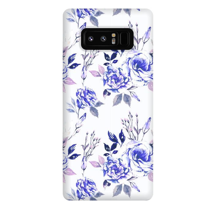 Galaxy Note 8 StrongFit Blue Calm by Anis Illustration