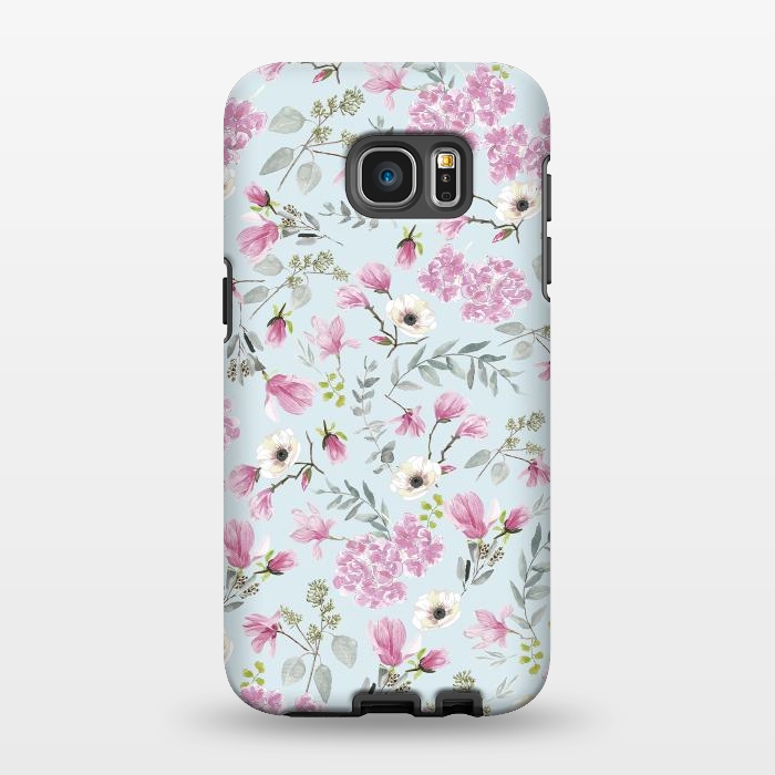 Galaxy S7 EDGE StrongFit Romantic Pattern by Anis Illustration