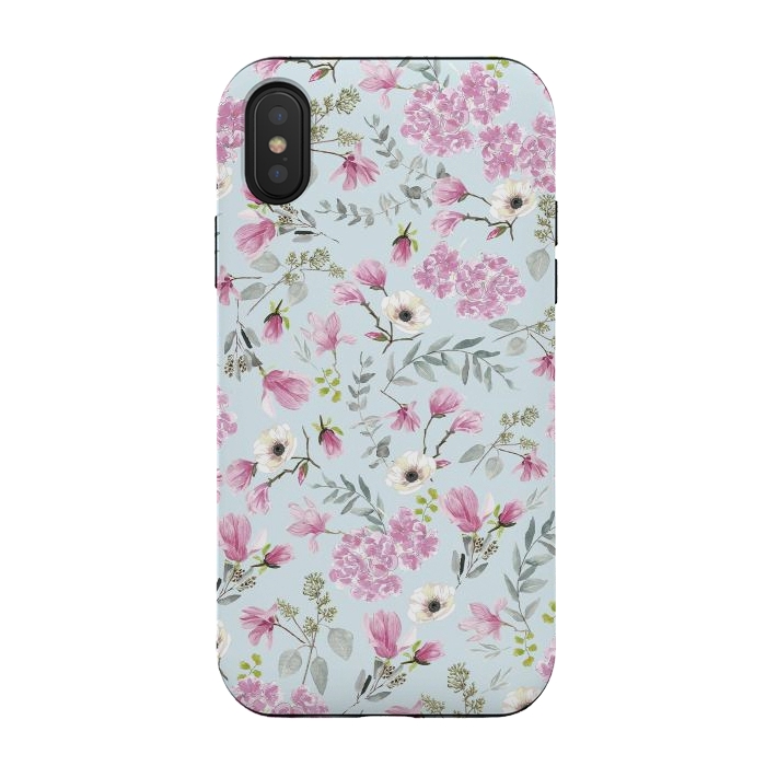 iPhone Xs / X StrongFit Romantic Pattern by Anis Illustration