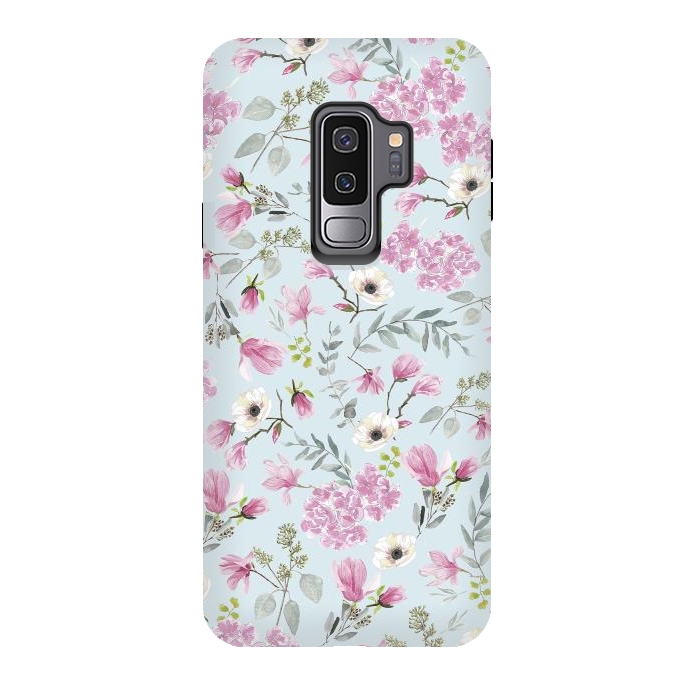 Galaxy S9 plus StrongFit Romantic Pattern by Anis Illustration
