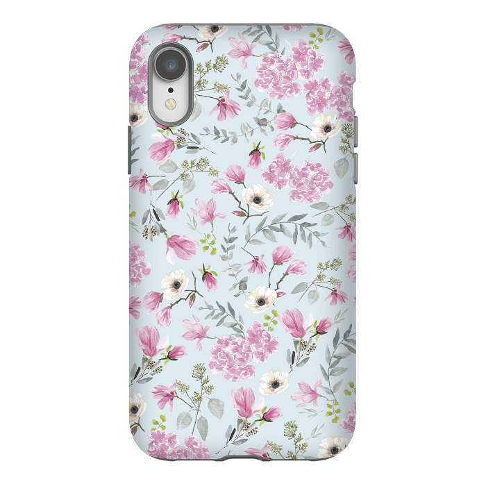 iPhone Xr StrongFit Romantic Pattern by Anis Illustration