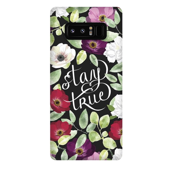 Galaxy Note 8 StrongFit Stay True by Anis Illustration