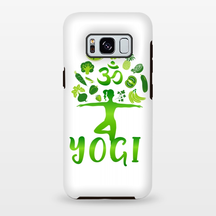 Galaxy S8 plus StrongFit om yogi by MALLIKA