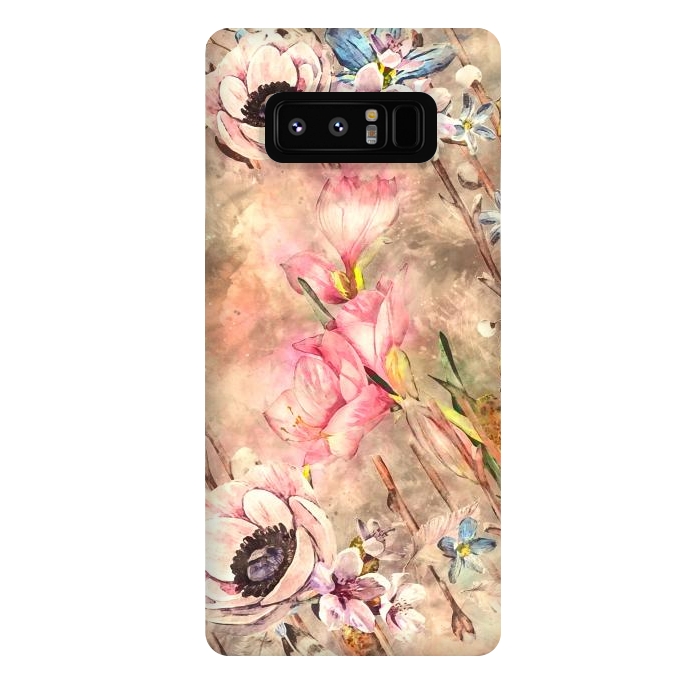 Galaxy Note 8 StrongFit Vintage Velvet  by Creativeaxle