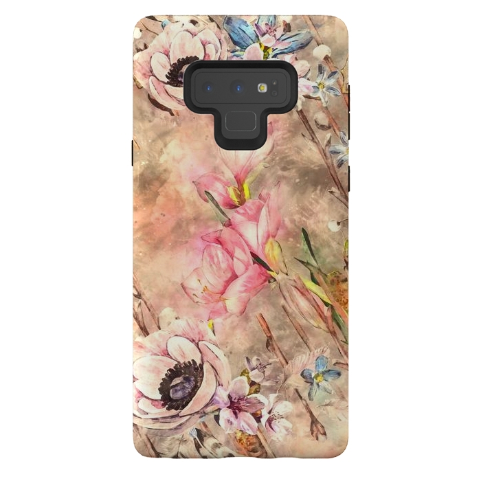Galaxy Note 9 StrongFit Vintage Velvet  by Creativeaxle