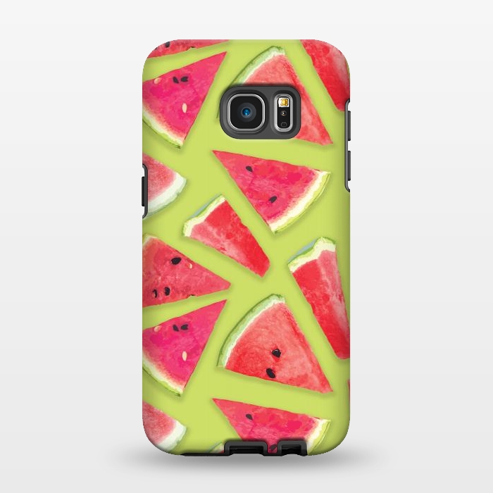 Galaxy S7 EDGE StrongFit Watermelon Pattern Creation by Bledi