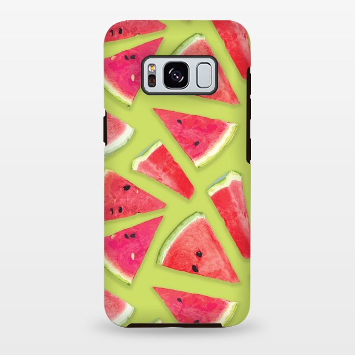 Galaxy S8 plus StrongFit Watermelon Pattern Creation by Bledi