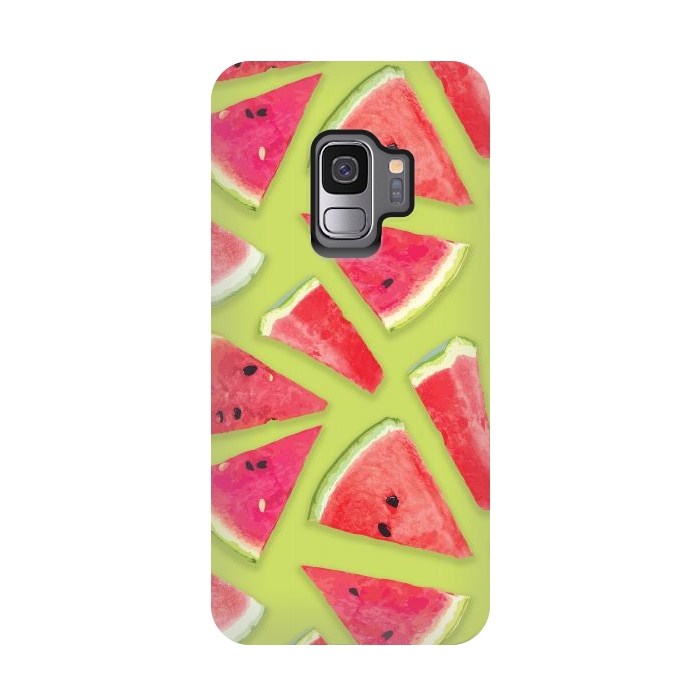 Galaxy S9 StrongFit Watermelon Pattern Creation by Bledi