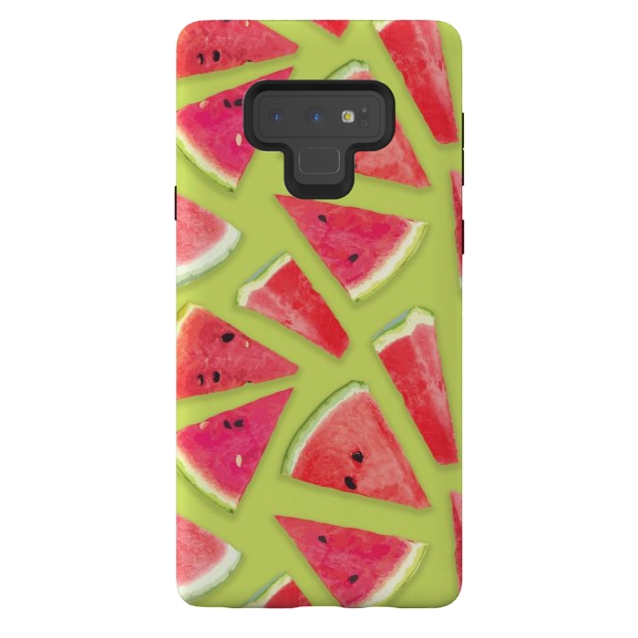 Galaxy Note 9 StrongFit Watermelon Pattern Creation by Bledi