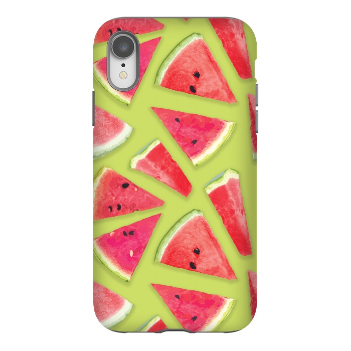 iPhone Xr StrongFit Watermelon Pattern Creation by Bledi