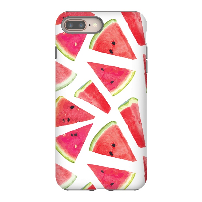 iPhone 7 plus StrongFit Watermelon Pattern Creation 2 by Bledi
