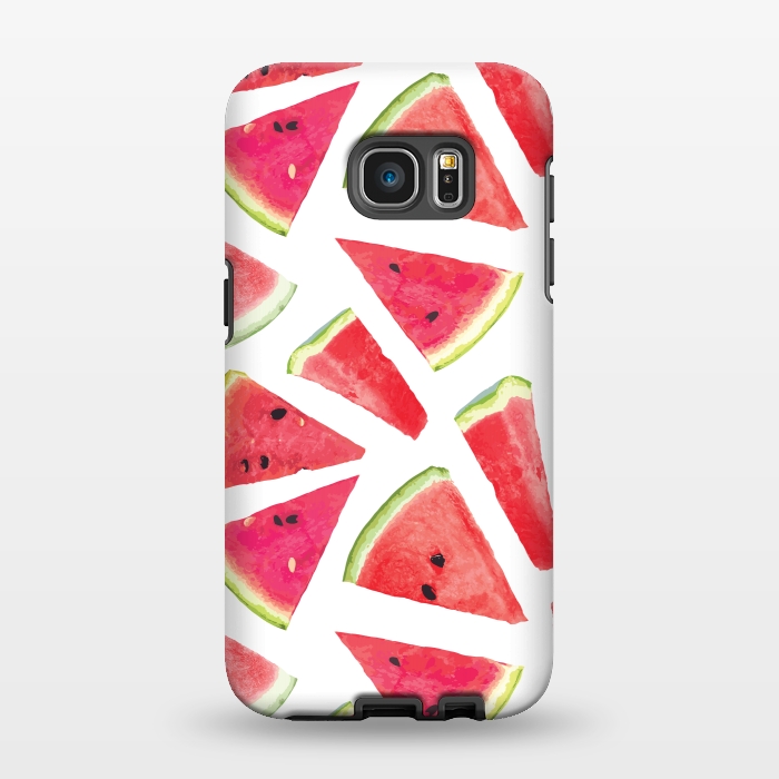 Galaxy S7 EDGE StrongFit Watermelon Pattern Creation 2 by Bledi